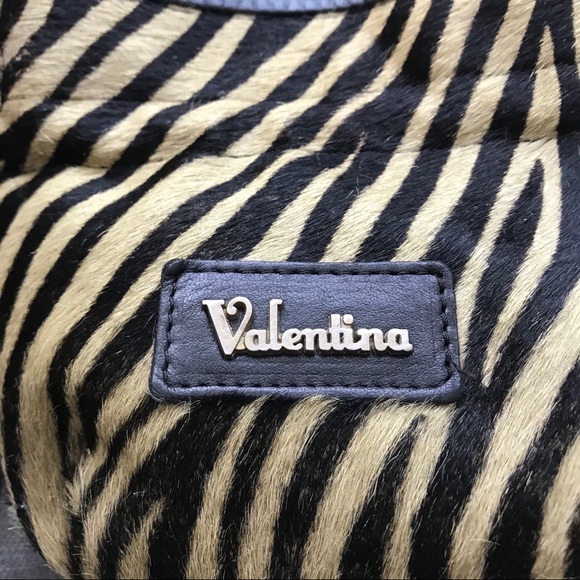 Valentina Leather Animal Print Small Crossbody Bag - Picture 3 of 6